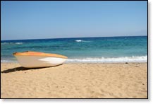 Sonnenschutz am Strand